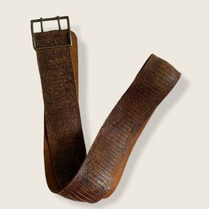 Vintage Garuglieri Genuine Leather belt